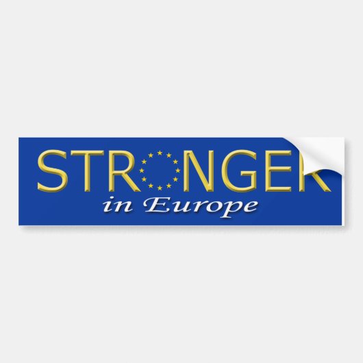 Autoaufkleber stärker in Europa (Vorne)