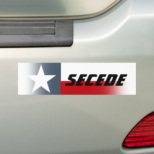 Autoaufkleber-Texas-Flagge verblassen Secede Autoaufkleber (Auf Auto)