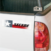 Autoaufkleber-Texas-Flagge verblassen Secede Autoaufkleber (Auf Lkw)