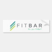 Autoaufkleber: Tun Sie FitBar? Autoaufkleber (Vorne)
