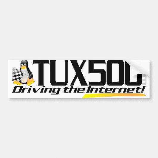 Autoaufkleber Tux500 (Vorne)