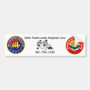 Autoaufkleber UMA Taekwondo-Hapkido