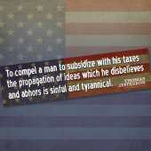 Autoaufkleber - Zitat des Vaters zur Gründung