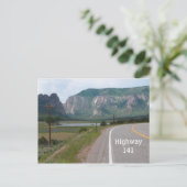 Autobahn141 Postkarte (Stehend Vorderseite)