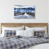 Autobahn 15 im Winter Leinwanddruck (Insitu (Schlafzimmer))