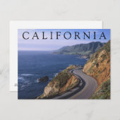 Autobahn 1 | Carmel California | Vielen Dank Postkarte (Vorne/Hinten)