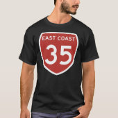 Autobahn 35, Ostküste, Neuseeland Classic T-Shir T-Shirt (Vorderseite)