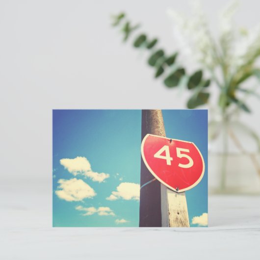 Autobahn 45 postkarte (Stehend Vorderseite)