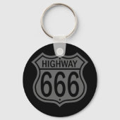 Autobahn 666 schlüsselanhänger (Vorderseite)