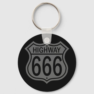 Autobahn 666 schlüsselanhänger