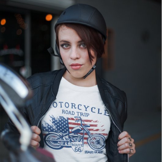 Autobahn 66 Sturgis oder Bust T-Shirt