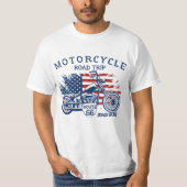 Autobahn 66 Sturgis oder Bust T-Shirt (Vorderseite)