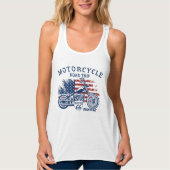 Autobahn 66 Sturgis oder Bust Tank Top (Vorderseite)