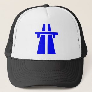 Autobahn, Autobahn, Autobahn - blau Truckerkappe