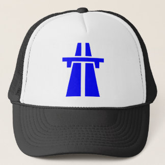 Autobahn, Autobahn, Autobahn - blau Truckerkappe