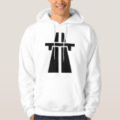 Autobahn, Autobahn, Autobahn - Schwarz Hoodie (Vorderseite)