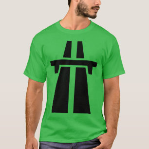 Autobahn, Autobahn, Autobahn - Schwarz T-Shirt