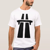Autobahn, Autobahn, Autobahn - Schwarz T-Shirt (Vorderseite)
