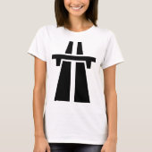 Autobahn, Autobahn, Autobahn - Schwarz T-Shirt (Vorderseite)