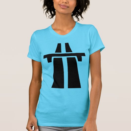 Autobahn, Autobahn, Autobahn - Schwarz T-Shirt (Vorderseite)
