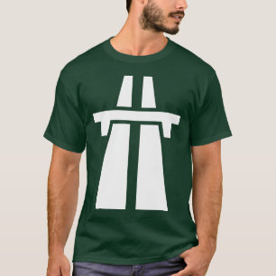 Autobahn, Autobahn, Autobahn - Weiß T-Shirt