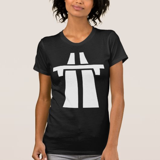 Autobahn, Autobahn, Autobahn - Weiß T-Shirt (Vorderseite)