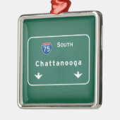 Autobahn-Autobahn Chattanoogas Tennessee: Ornament Aus Metall (Links)