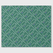 Autobahn-Autobahn Los Angeless Kalifornien Geschenkpapier (Flach)