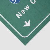 Autobahn-Autobahn New Orleans Louisiana: Seidenpapier (Ausschnitt)