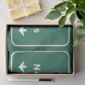 Autobahn-Autobahn New Orleans Louisiana: Seidenpapier (Geschenk)