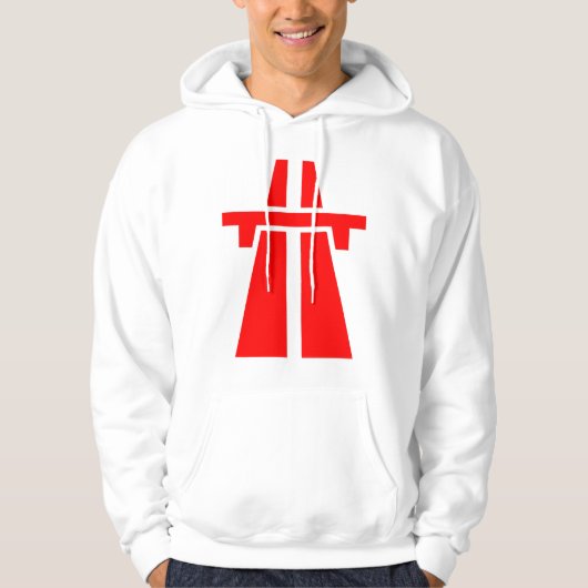 Autobahn, Autobahn - Rot Hoodie (Vorderseite)
