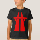 Autobahn, Autobahn - Rot T-Shirt (Vorderseite)