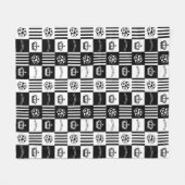 Autobahn Fußball-Blanket Fleecedecke (Vorderseite (Horizontal))