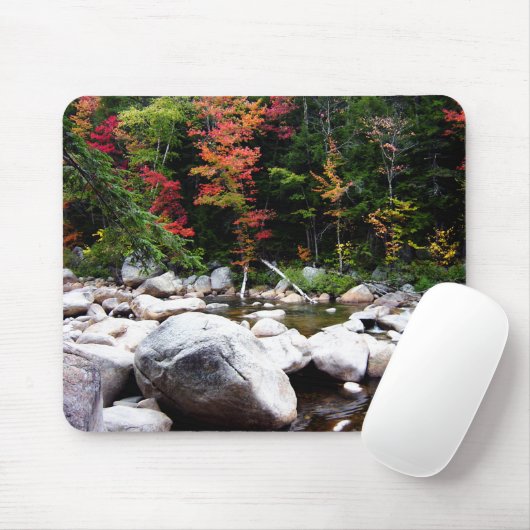 Autobahn Kancamagus im Herbst Mousepad (Mit Mouse)