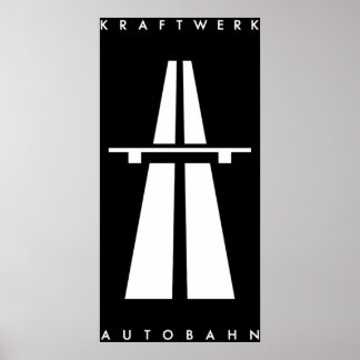 Autobahn Kraftwerk Inspiriert Poster