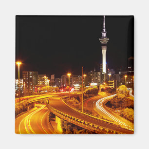 Autobahn nach Auckland Magnet