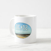 Autobahn NC12 zum Swell Kaffeetasse (Vorderseite Links)