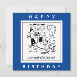 Autobahn Schnellstraße. Highlights Maintenance Wor Karte