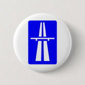 Autobahn-Zeichen Button (Vorderseite)