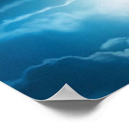 Autobahn zum Himmel Poster (Ecke)