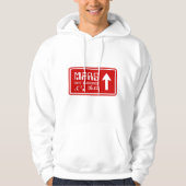 Autobahnabfahrt Mars Hoodie (Vorderseite)
