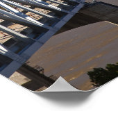 Autobahnbrücke I-20 über den Fluss Mississippi, Poster (Ecke)