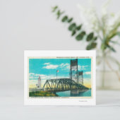 Autobahnbrücke über Columbia Postkarte (Stehend Vorderseite)