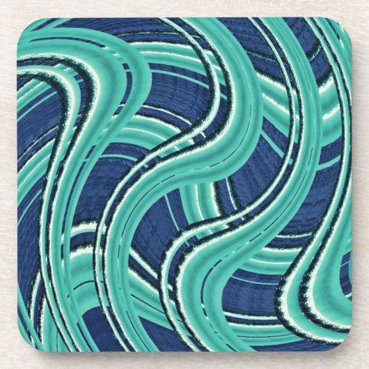 Autobahnen Getränkeuntersetzer (Vorderseite)