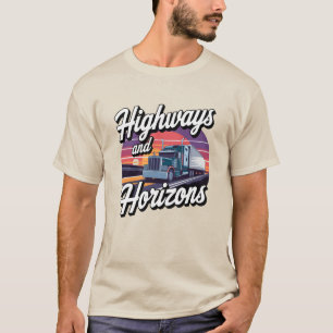 Autobahnen und Horizonte T-Shirt