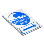 Autobahnschild Evakuierung Notizblock (Rechte Seite)