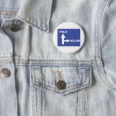 Autobahnschild Finale Holland Button (Beispiel)