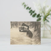 Autobären Postkarte (Stehend Vorderseite)