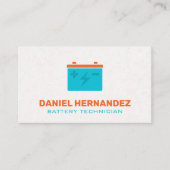 Autobatterie | Auto Visitenkarte (Vorderseite)