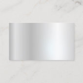 Autobody Repair Shiny Metal Background Visitenkarte (Rückseite)